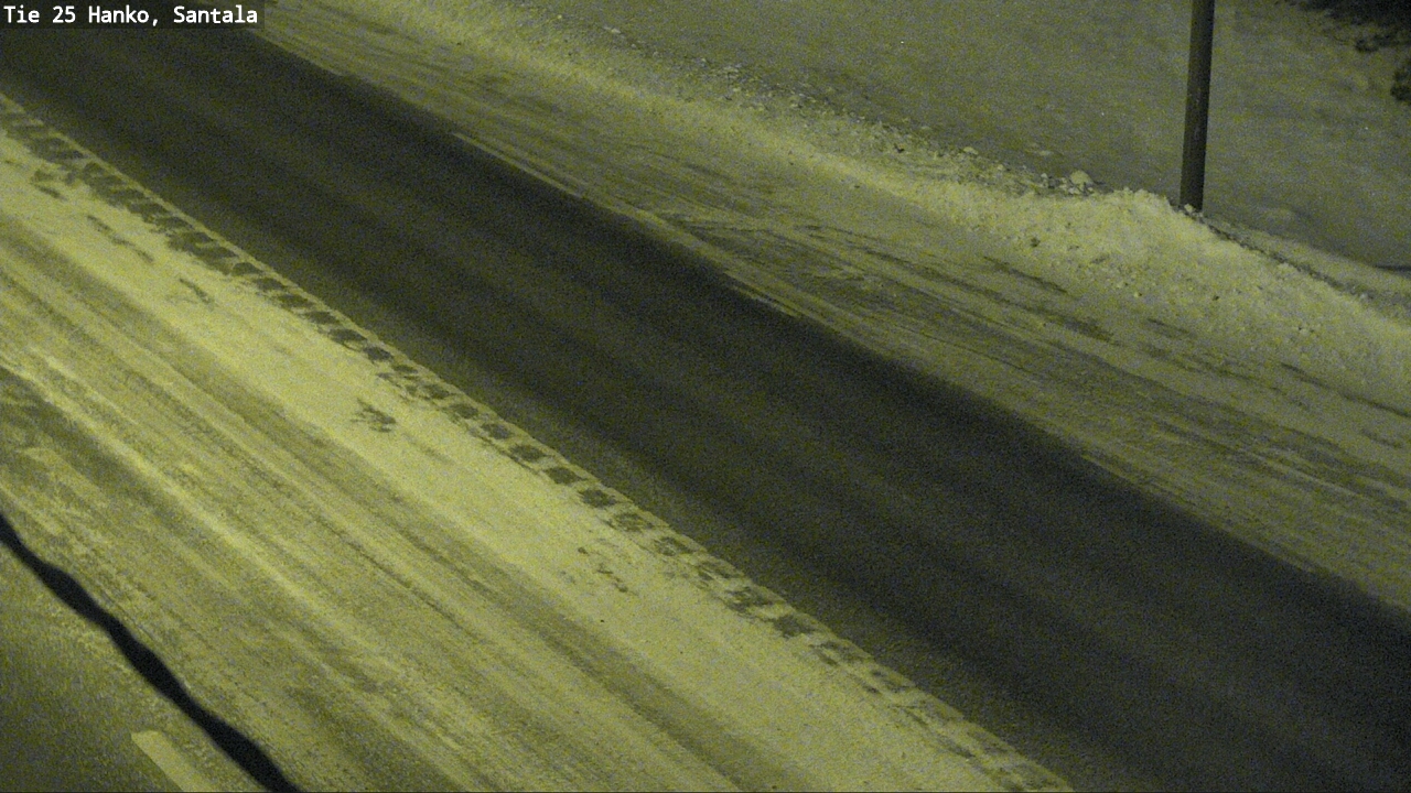 Weather Camera Image Road 25 Hanko, Santala, Hanko, Uusimaa
