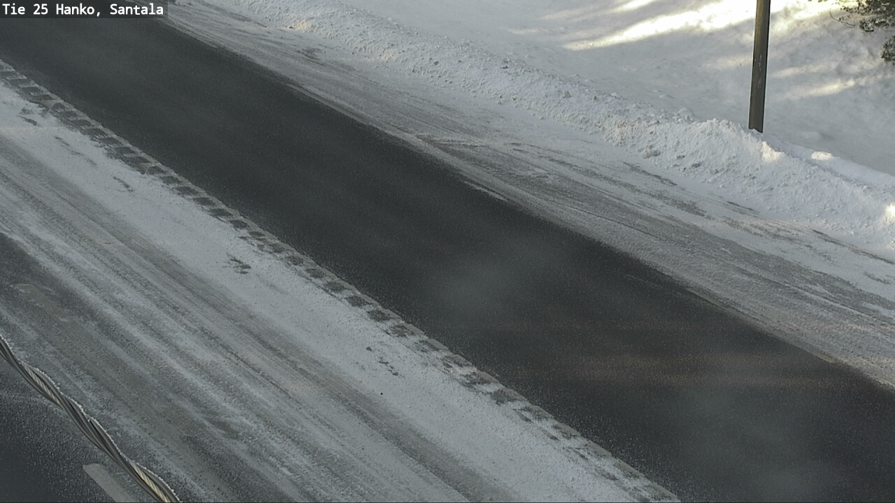 Weather Camera Image Road 25 Hanko, Santala, Hanko, Uusimaa