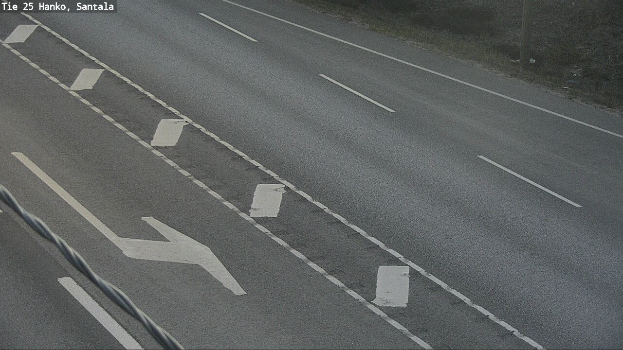 Weather Camera Image Väg 25 Hangö, Sandö, Hanko, Uusimaa