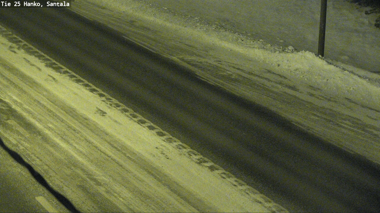 Weather Camera Image Road 25 Hanko, Santala, Hanko, Uusimaa