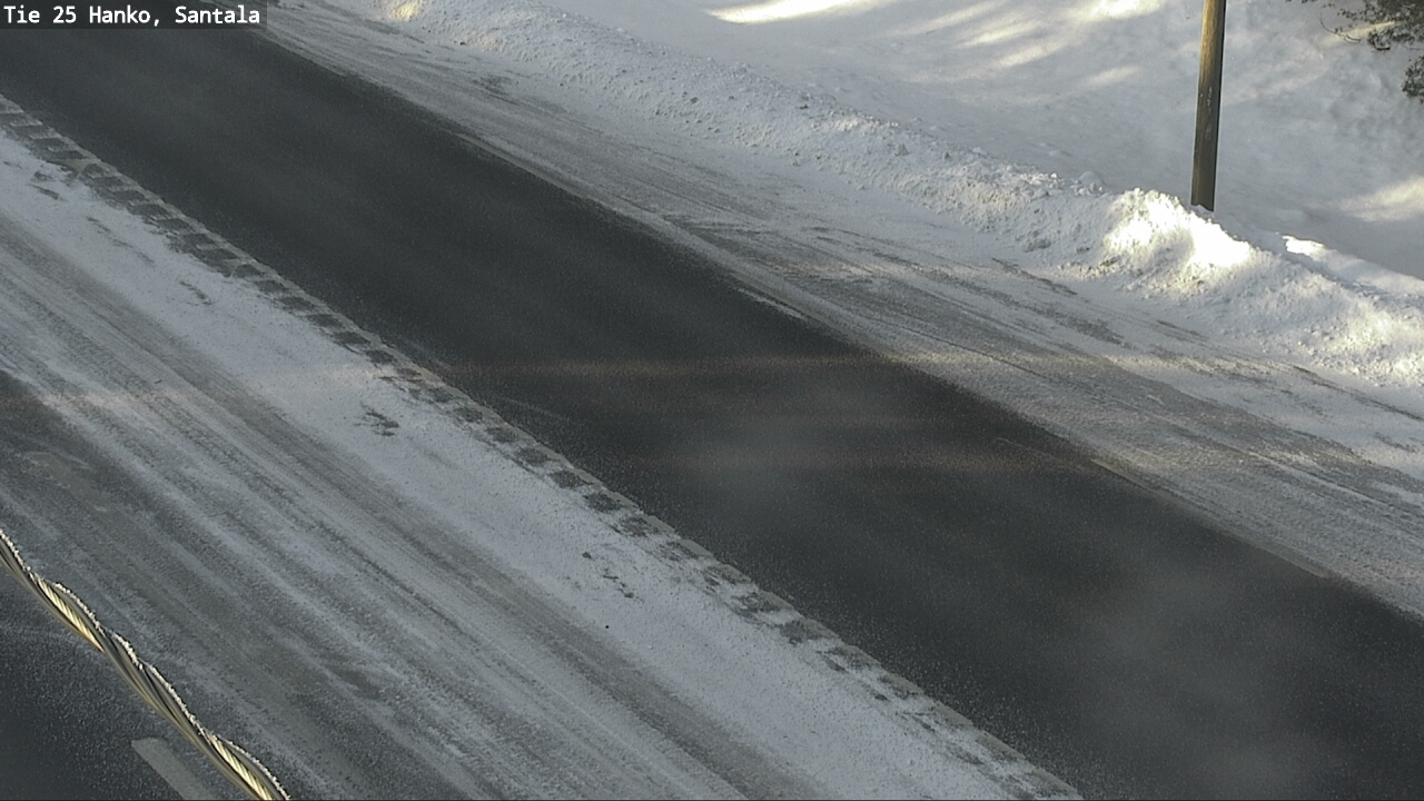 Weather Camera Image Road 25 Hanko, Santala, Hanko, Uusimaa