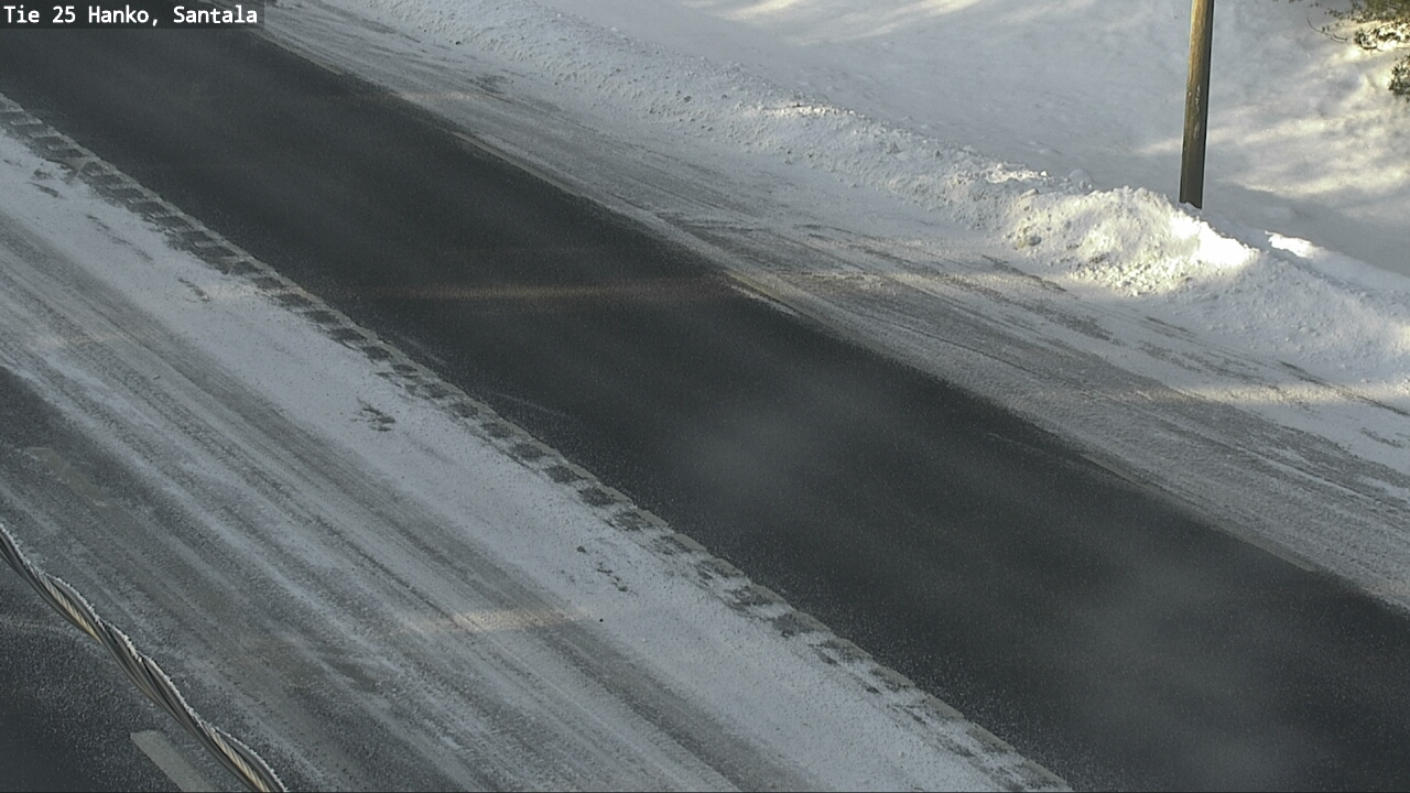 Weather Camera Image Road 25 Hanko, Santala, Hanko, Uusimaa