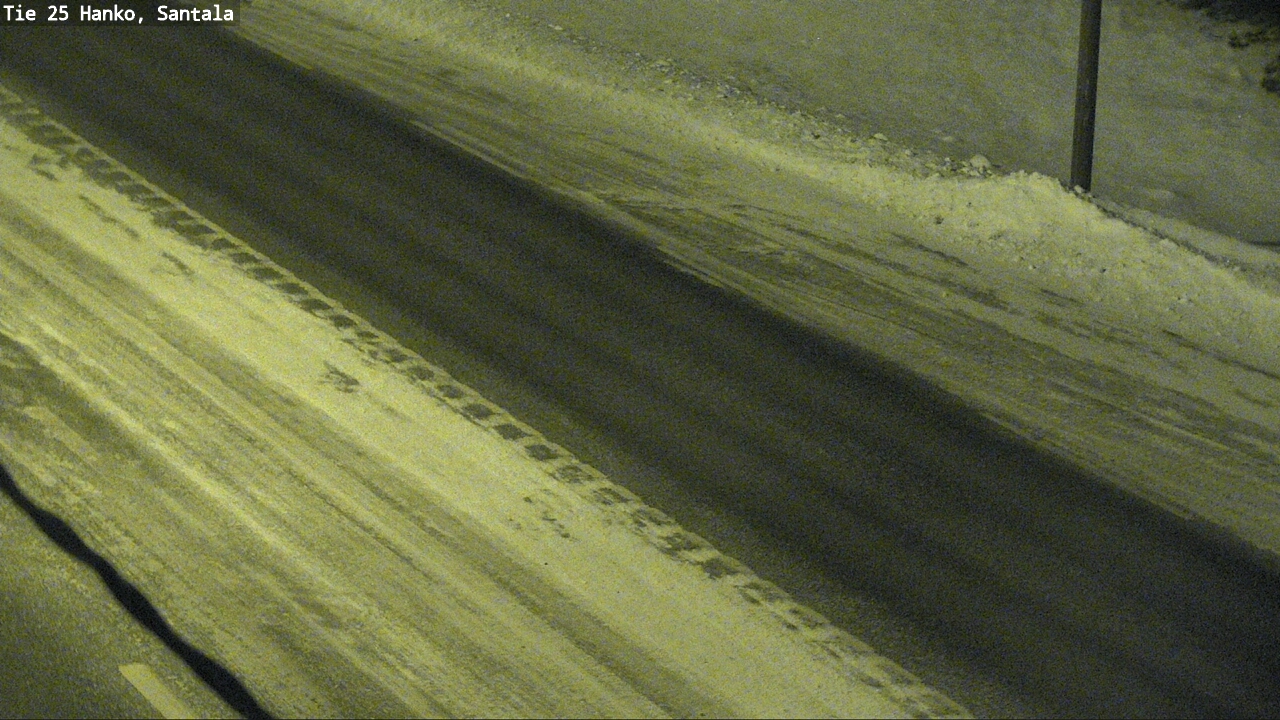 Weather Camera Image Road 25 Hanko, Santala, Hanko, Uusimaa