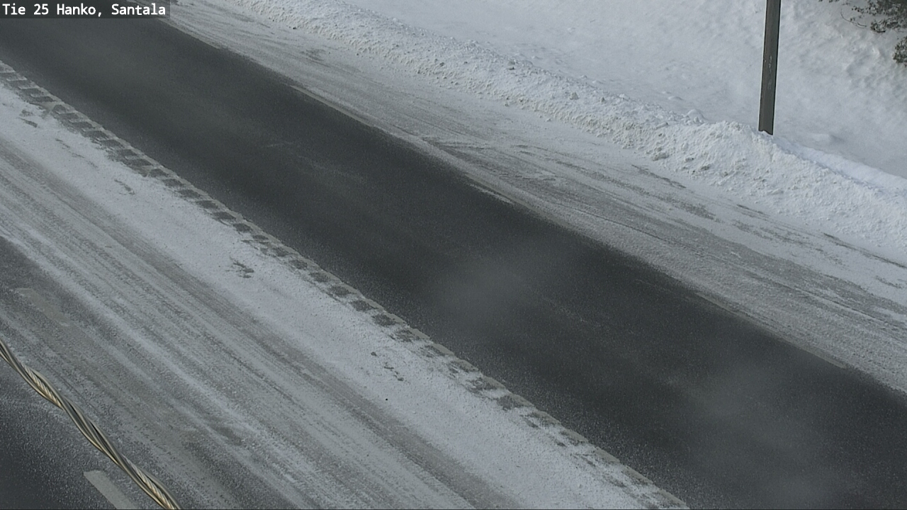 Weather Camera Image Road 25 Hanko, Santala, Hanko, Uusimaa