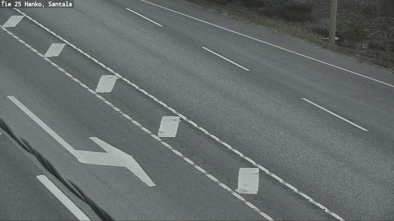 Weather Camera Image Road 25 Hanko, Santala, Hanko, Uusimaa