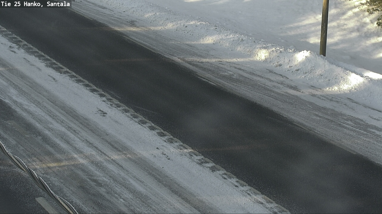 Weather Camera Image Road 25 Hanko, Santala, Hanko, Uusimaa