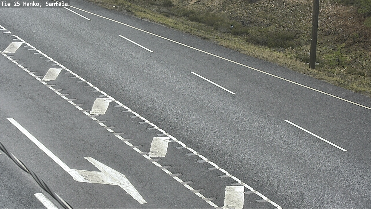 Weather Camera Image Road 25 Hanko, Santala, Hanko, Uusimaa