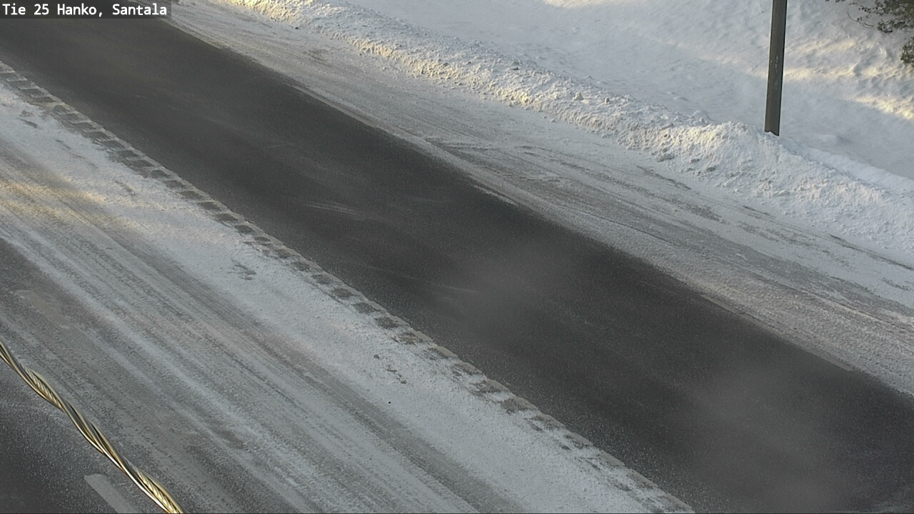 Weather Camera Image Road 25 Hanko, Santala, Hanko, Uusimaa