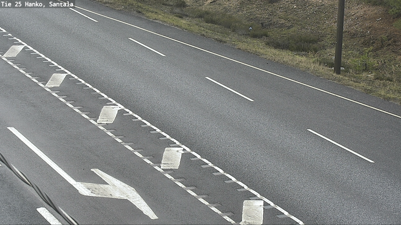 Weather Camera Image Road 25 Hanko, Santala, Hanko, Uusimaa