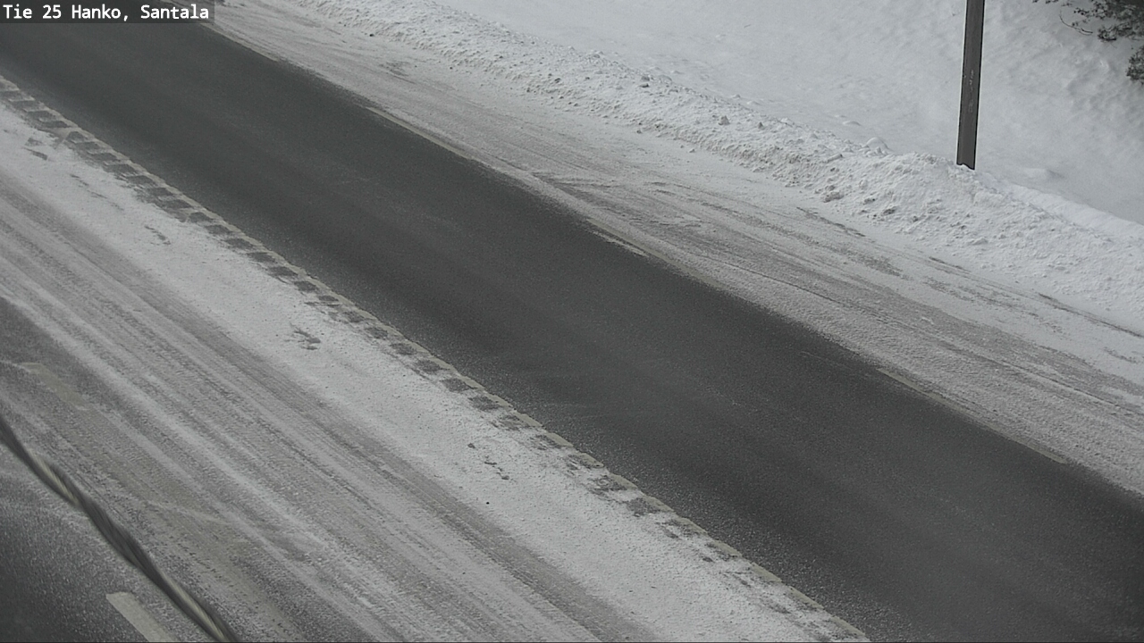 Weather Camera Image Road 25 Hanko, Santala, Hanko, Uusimaa