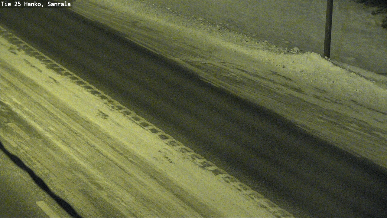 Weather Camera Image Road 25 Hanko, Santala, Hanko, Uusimaa