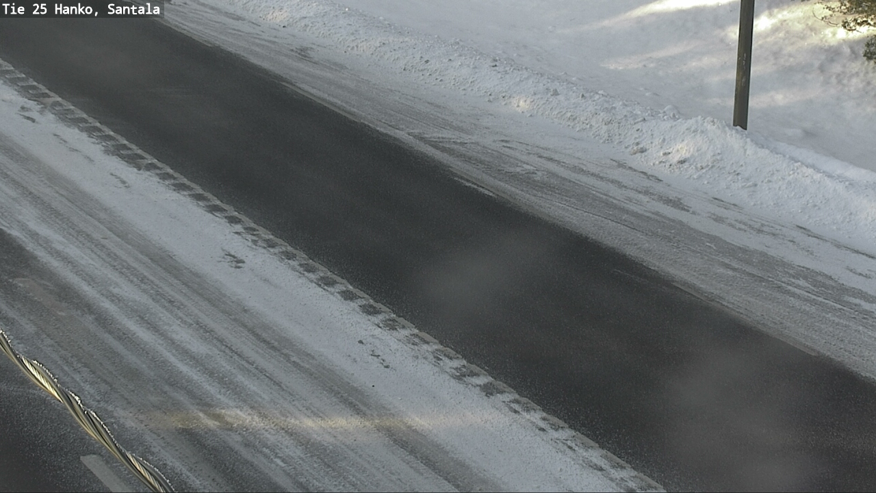 Weather Camera Image Road 25 Hanko, Santala, Hanko, Uusimaa