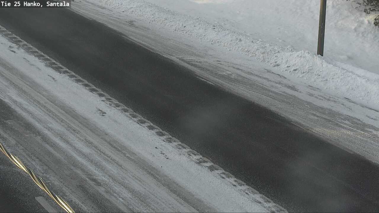 Weather Camera Image Road 25 Hanko, Santala, Hanko, Uusimaa