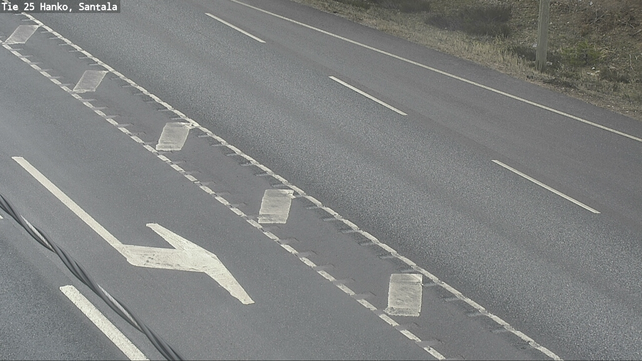 Weather Camera Image Road 25 Hanko, Santala, Hanko, Uusimaa