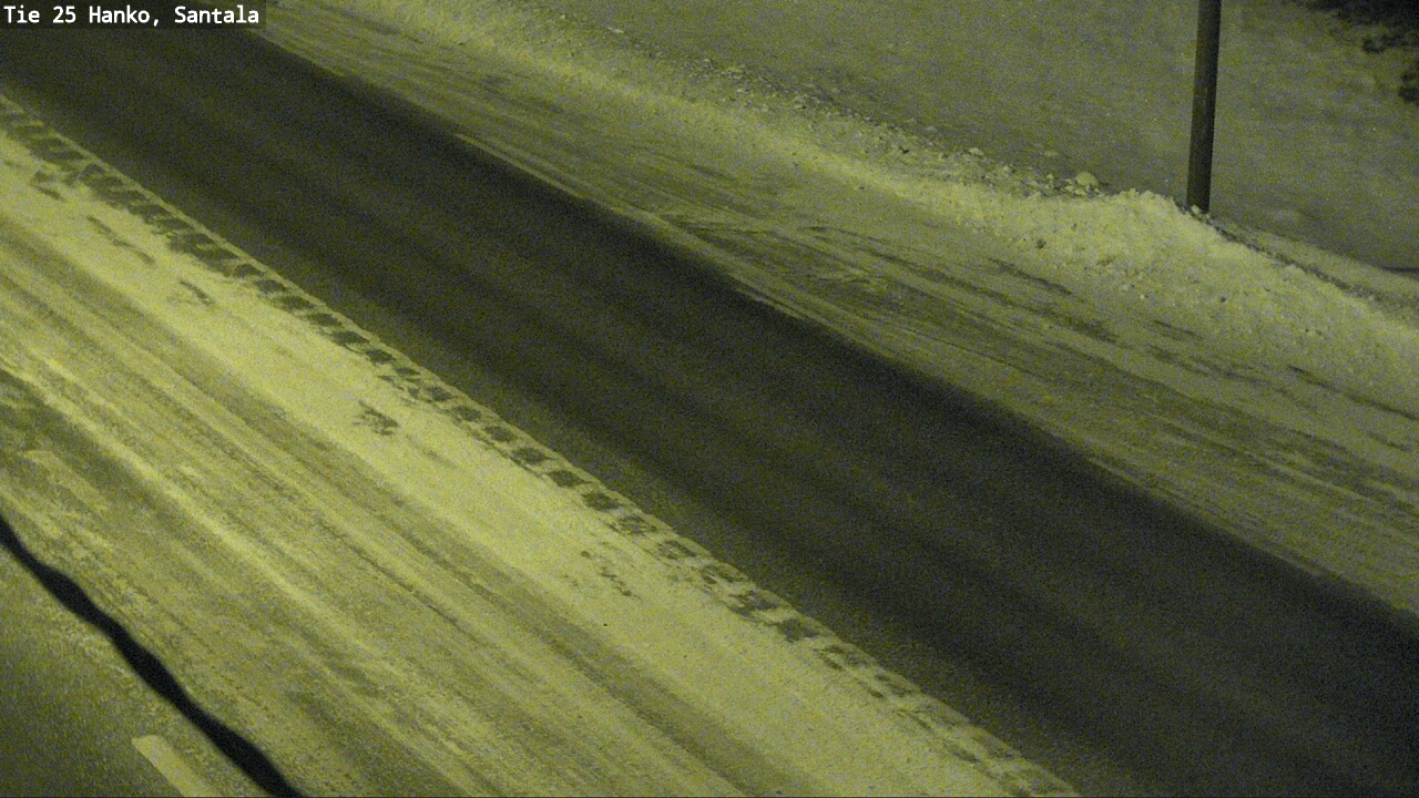 Weather Camera Image Road 25 Hanko, Santala, Hanko, Uusimaa