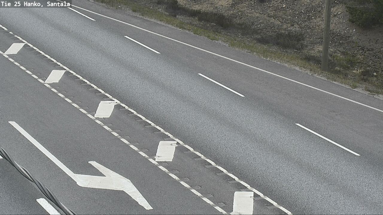 Weather Camera Image Väg 25 Hangö, Sandö, Hanko, Uusimaa