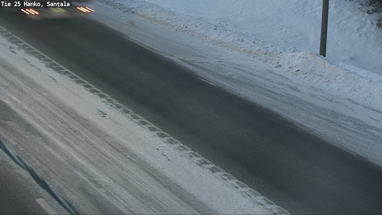 Weather Camera Image Road 25 Hanko, Santala, Hanko, Uusimaa