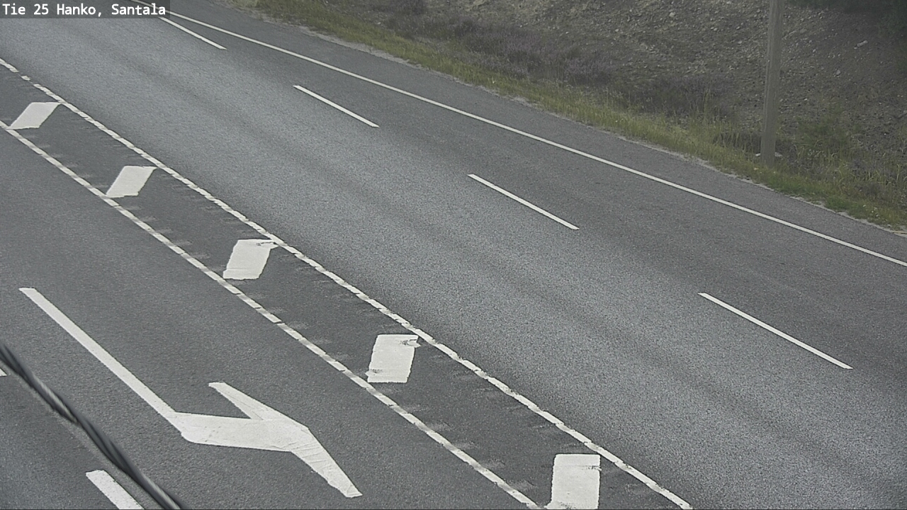 Weather Camera Image Road 25 Hanko, Santala, Hanko, Uusimaa