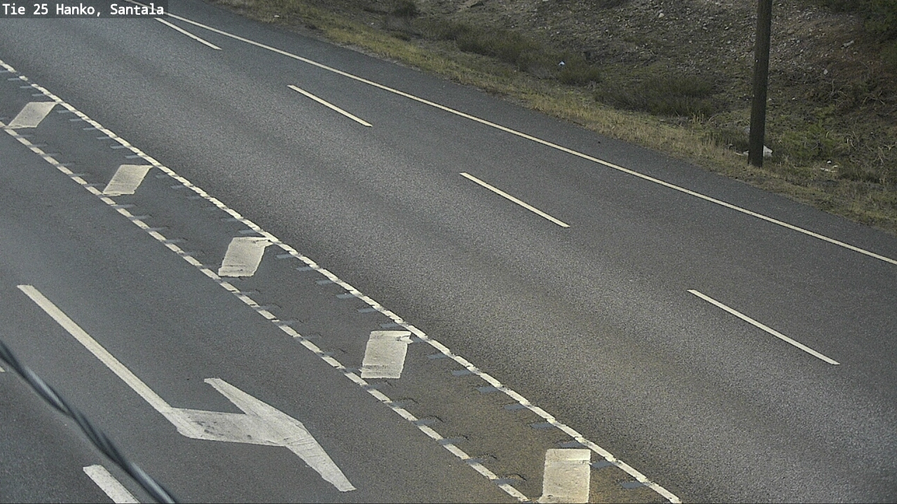 Weather Camera Image Road 25 Hanko, Santala, Hanko, Uusimaa