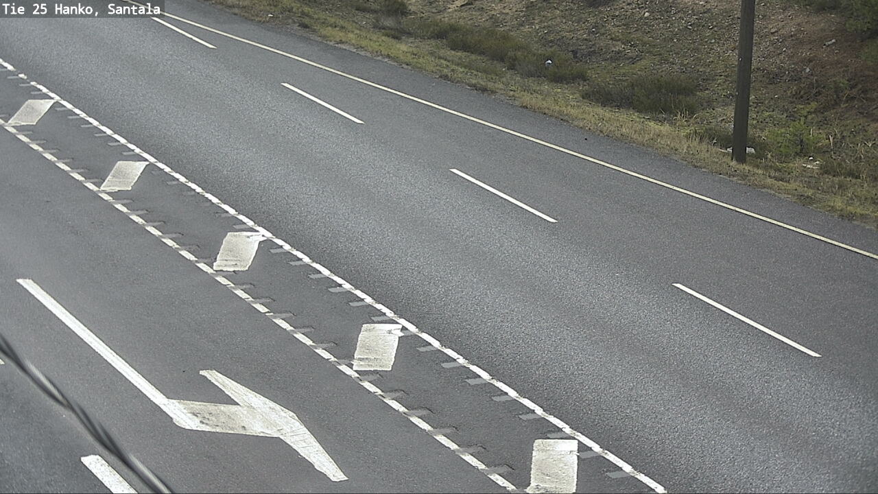 Weather Camera Image Road 25 Hanko, Santala, Hanko, Uusimaa