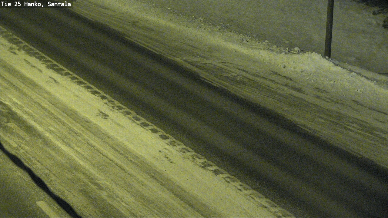 Weather Camera Image Road 25 Hanko, Santala, Hanko, Uusimaa