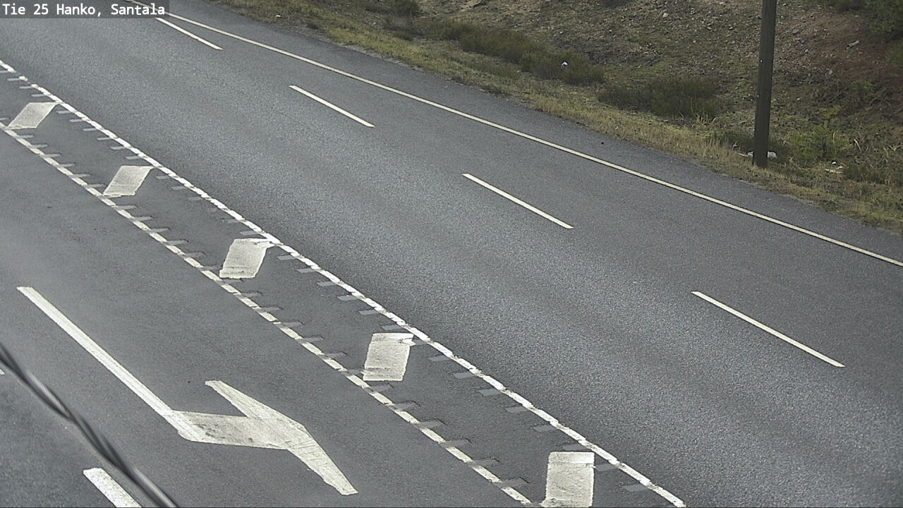 Weather Camera Image Road 25 Hanko, Santala, Hanko, Uusimaa