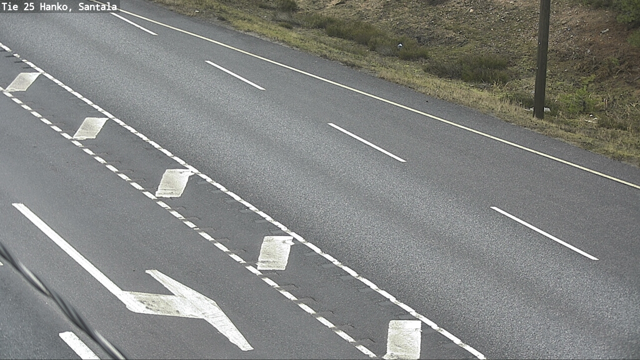 Weather Camera Image Road 25 Hanko, Santala, Hanko, Uusimaa