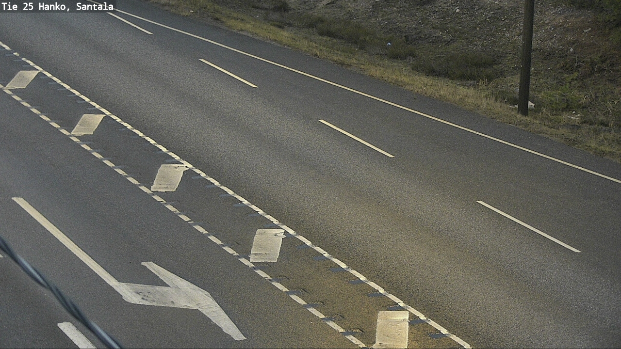 Weather Camera Image Road 25 Hanko, Santala, Hanko, Uusimaa