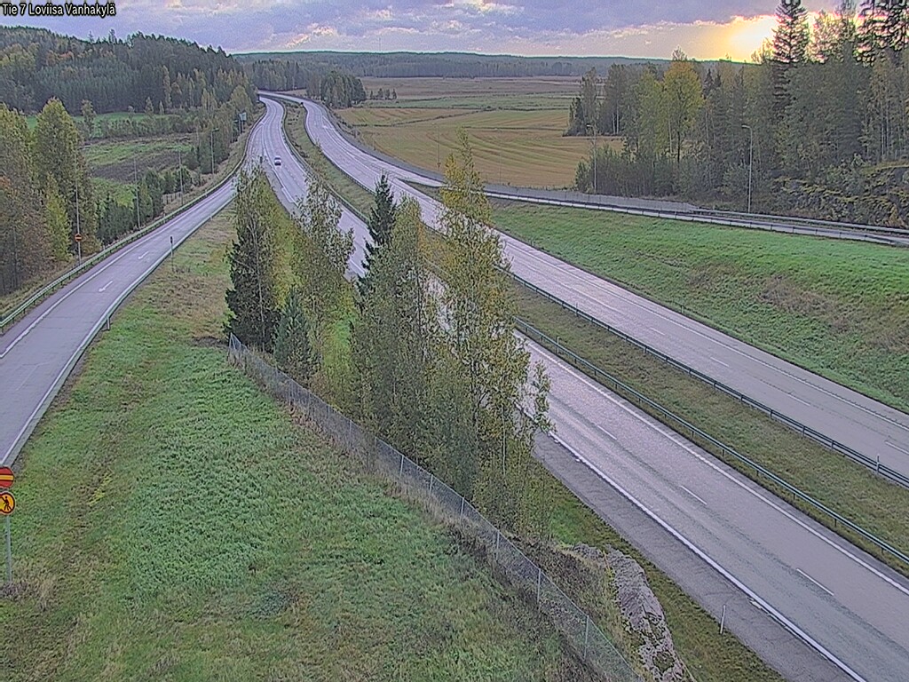 Weather Camera Image Road 7 Loviisa Vanhakylä, Loviisa, Uusimaa