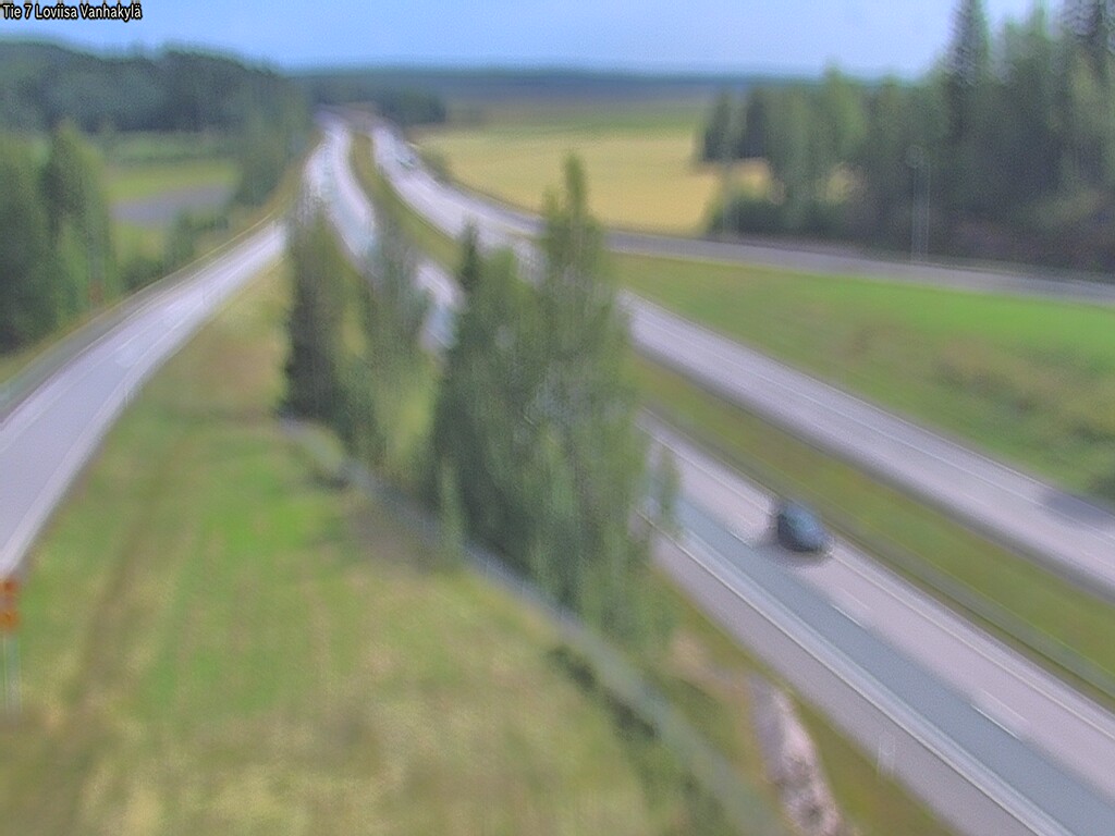 Weather Camera Image Väg 7 Lovisa Gammelby, Loviisa, Uusimaa