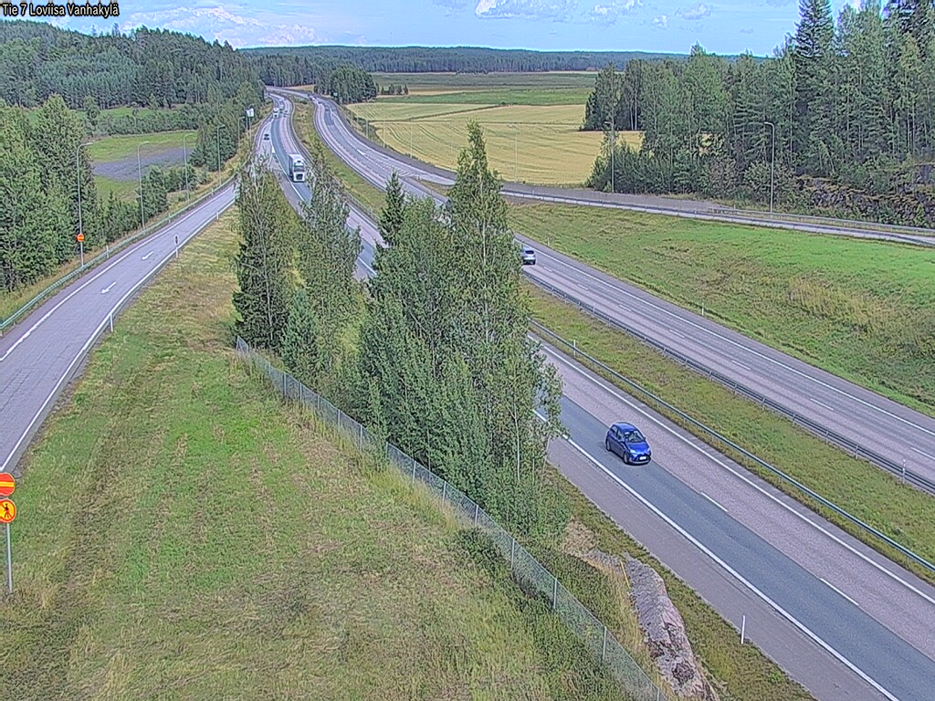 Kelikamerat Kuva Tie 7 Loviisa Vanhakylä, Loviisa, Uusimaa