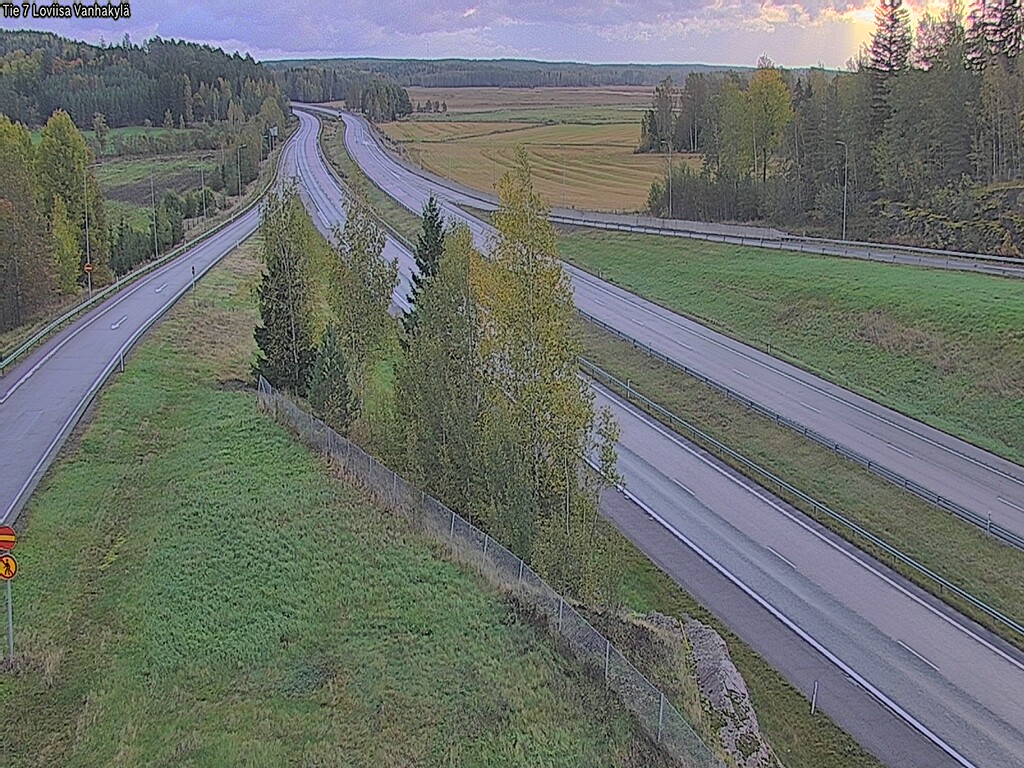 Weather Camera Image Road 7 Loviisa Vanhakylä, Loviisa, Uusimaa