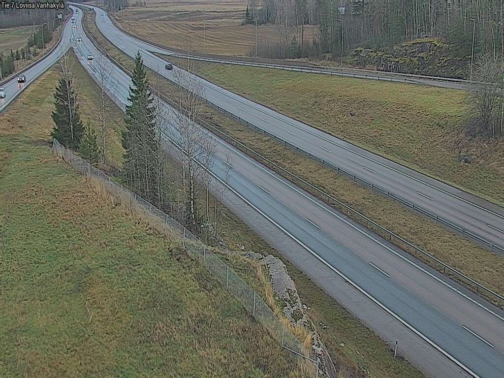 Weather Camera Image Väg 7 Lovisa Gammelby, Loviisa, Uusimaa