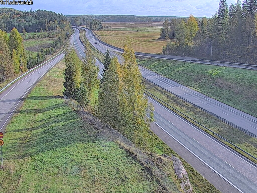 Weather Camera Image Road 7 Loviisa Vanhakylä, Loviisa, Uusimaa