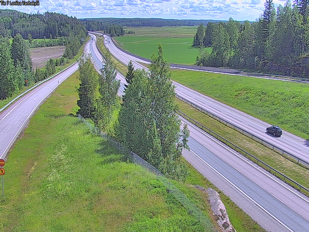 Kelikamerat Kuva Tie 7 Loviisa Vanhakylä, Loviisa, Uusimaa