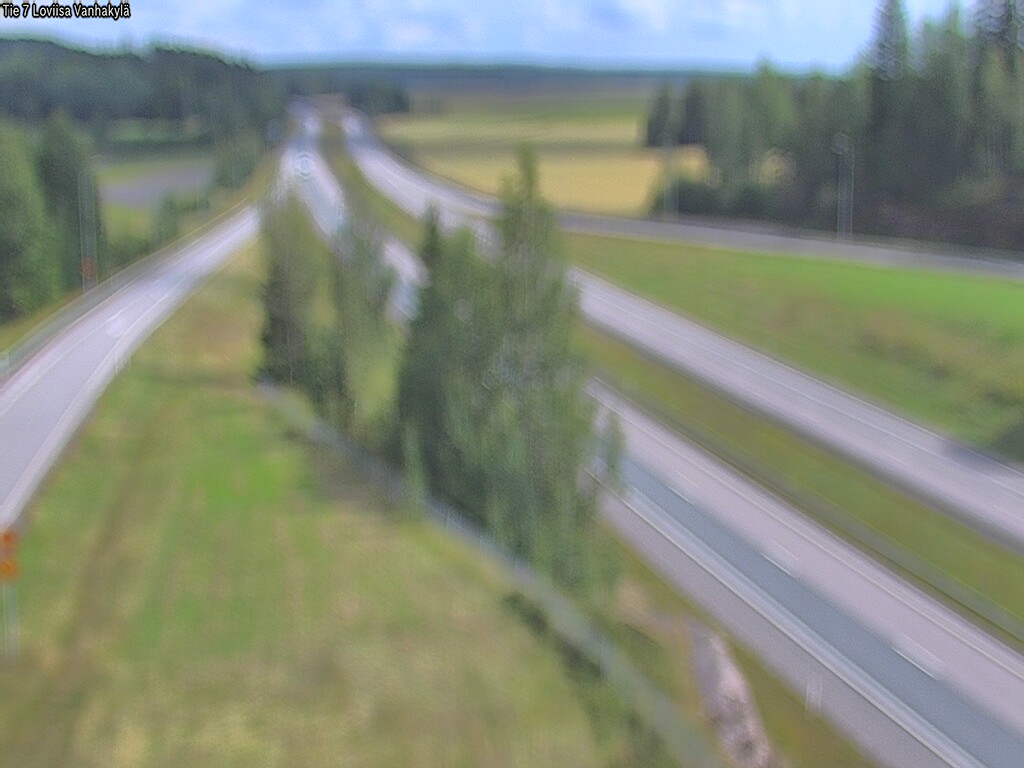 Weather Camera Image Väg 7 Lovisa Gammelby, Loviisa, Uusimaa