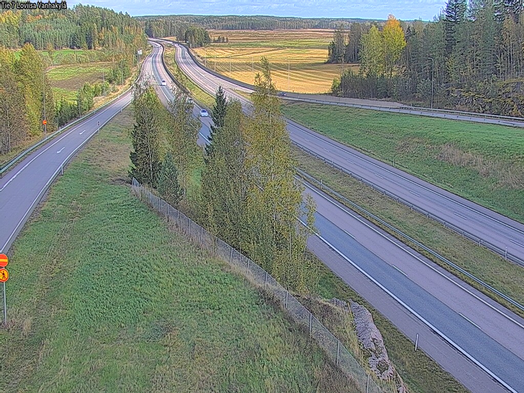 Weather Camera Image Road 7 Loviisa Vanhakylä, Loviisa, Uusimaa