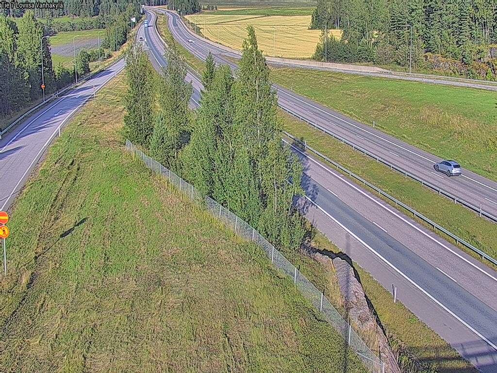 Kelikamerat Kuva Tie 7 Loviisa Vanhakylä, Loviisa, Uusimaa