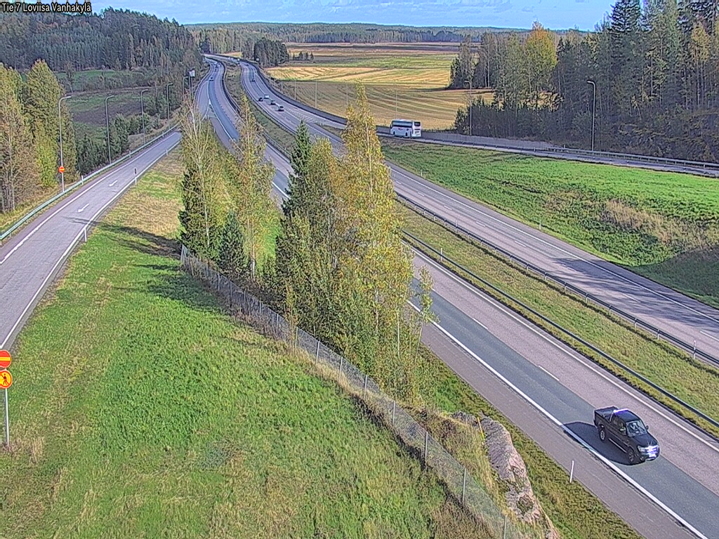 Weather Camera Image Road 7 Loviisa Vanhakylä, Loviisa, Uusimaa