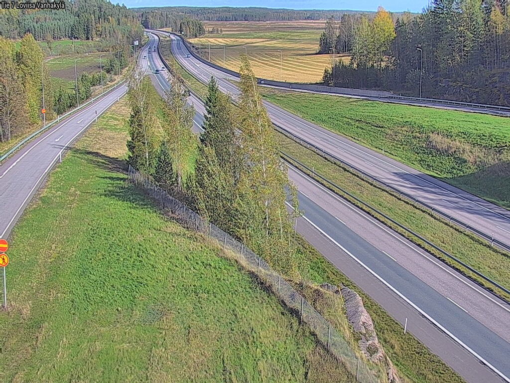 Weather Camera Image Road 7 Loviisa Vanhakylä, Loviisa, Uusimaa
