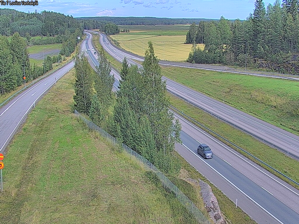 Kelikamerat Kuva Tie 7 Loviisa Vanhakylä, Loviisa, Uusimaa