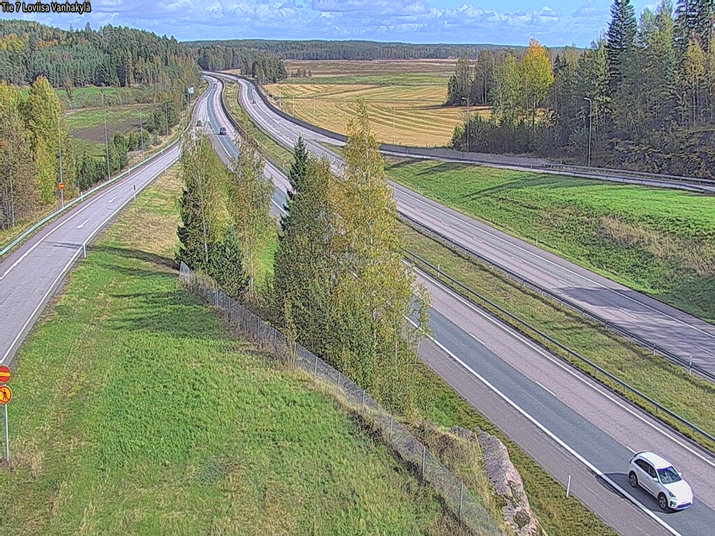 Weather Camera Image Road 7 Loviisa Vanhakylä, Loviisa, Uusimaa