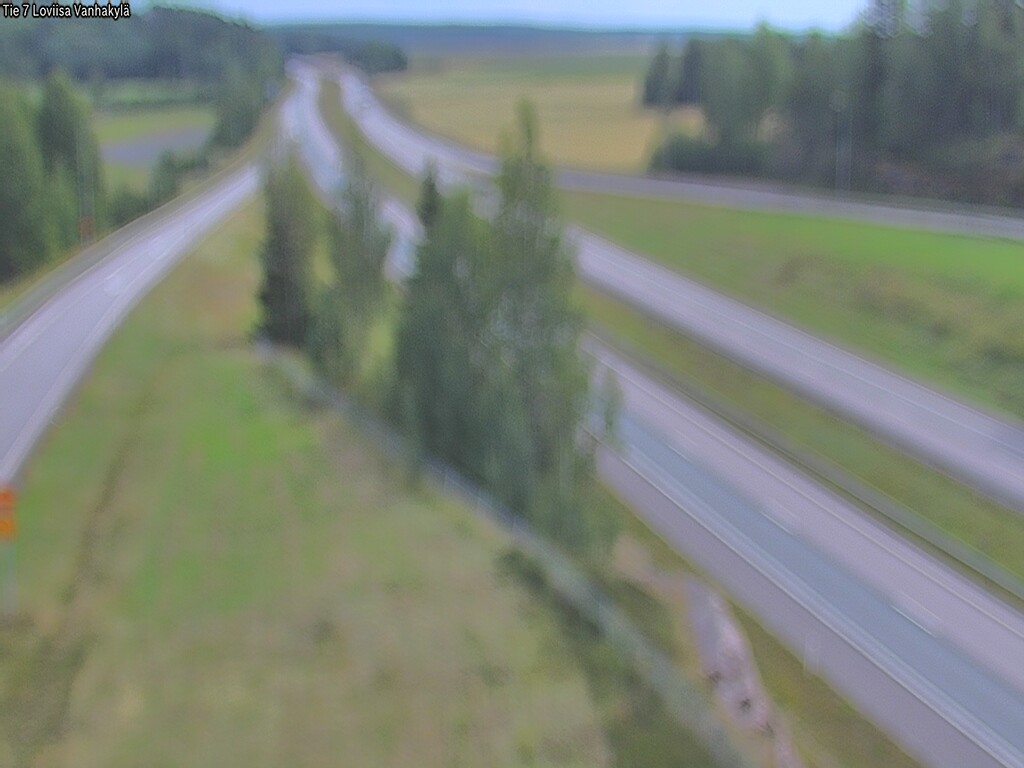 Weather Camera Image Väg 7 Lovisa Gammelby, Loviisa, Uusimaa
