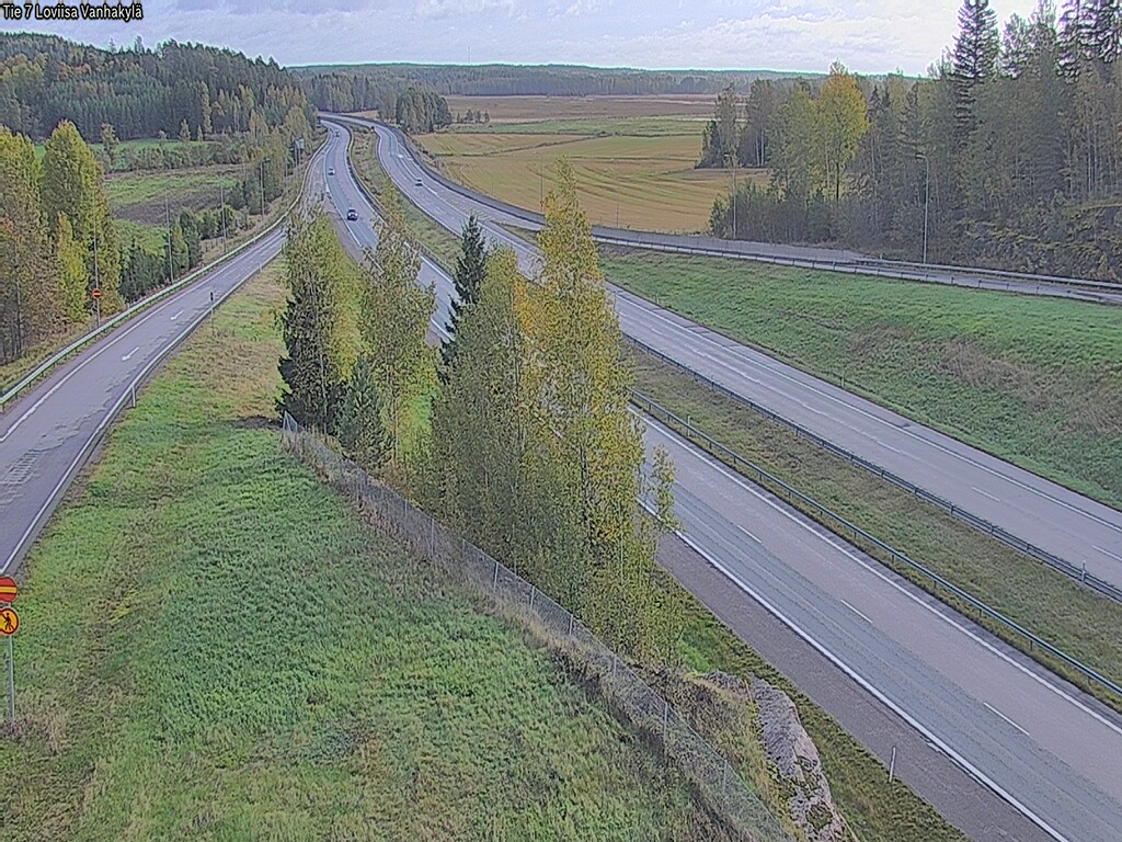 Weather Camera Image Road 7 Loviisa Vanhakylä, Loviisa, Uusimaa