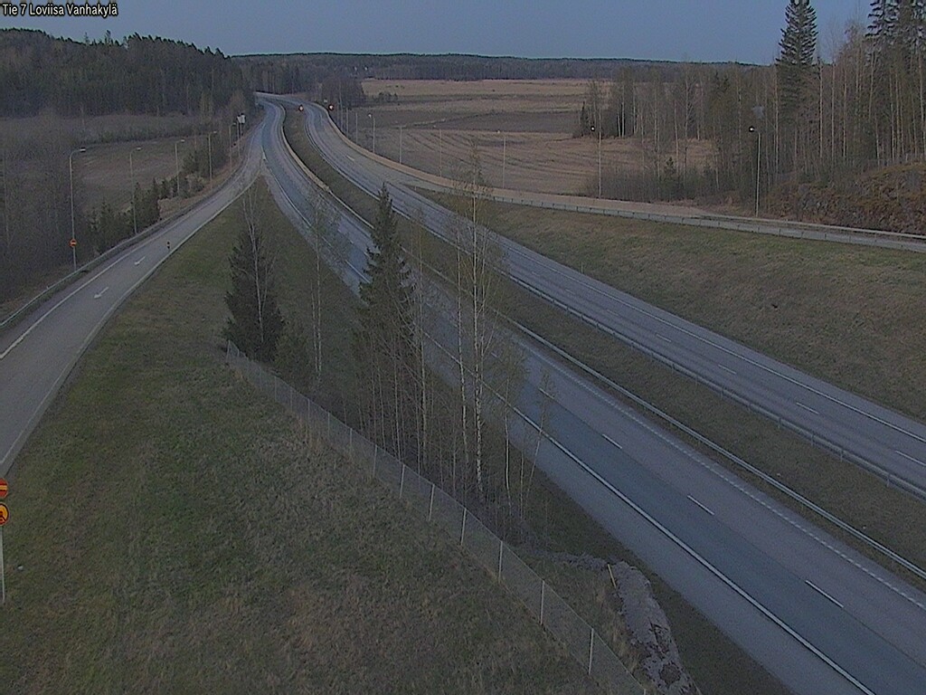 Weather Camera Image Road 7 Loviisa Vanhakylä, Loviisa, Uusimaa
