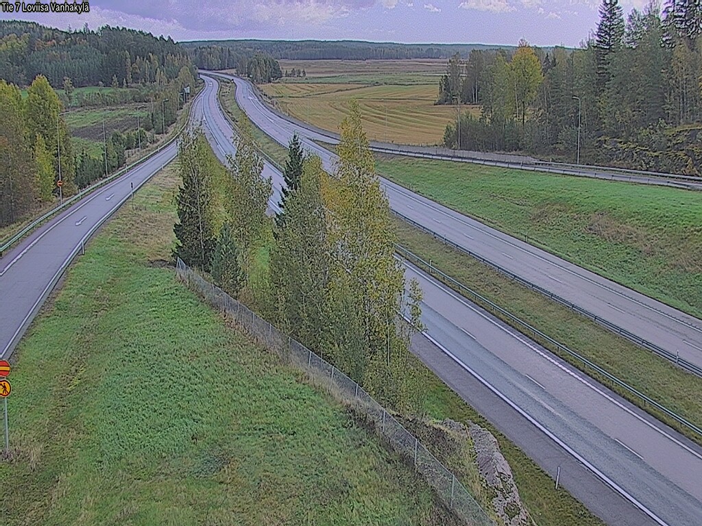 Weather Camera Image Road 7 Loviisa Vanhakylä, Loviisa, Uusimaa