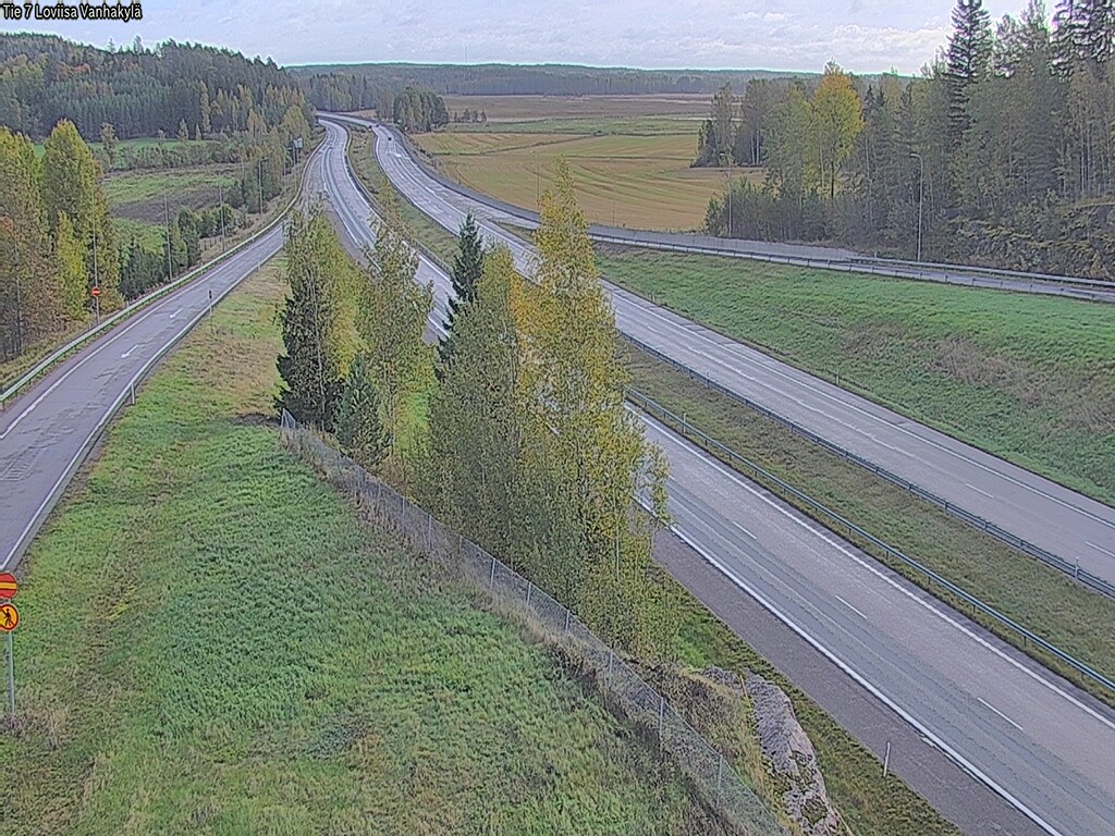 Weather Camera Image Road 7 Loviisa Vanhakylä, Loviisa, Uusimaa