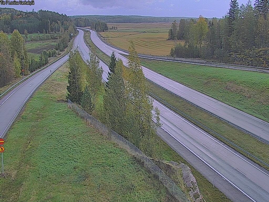 Weather Camera Image Road 7 Loviisa Vanhakylä, Loviisa, Uusimaa