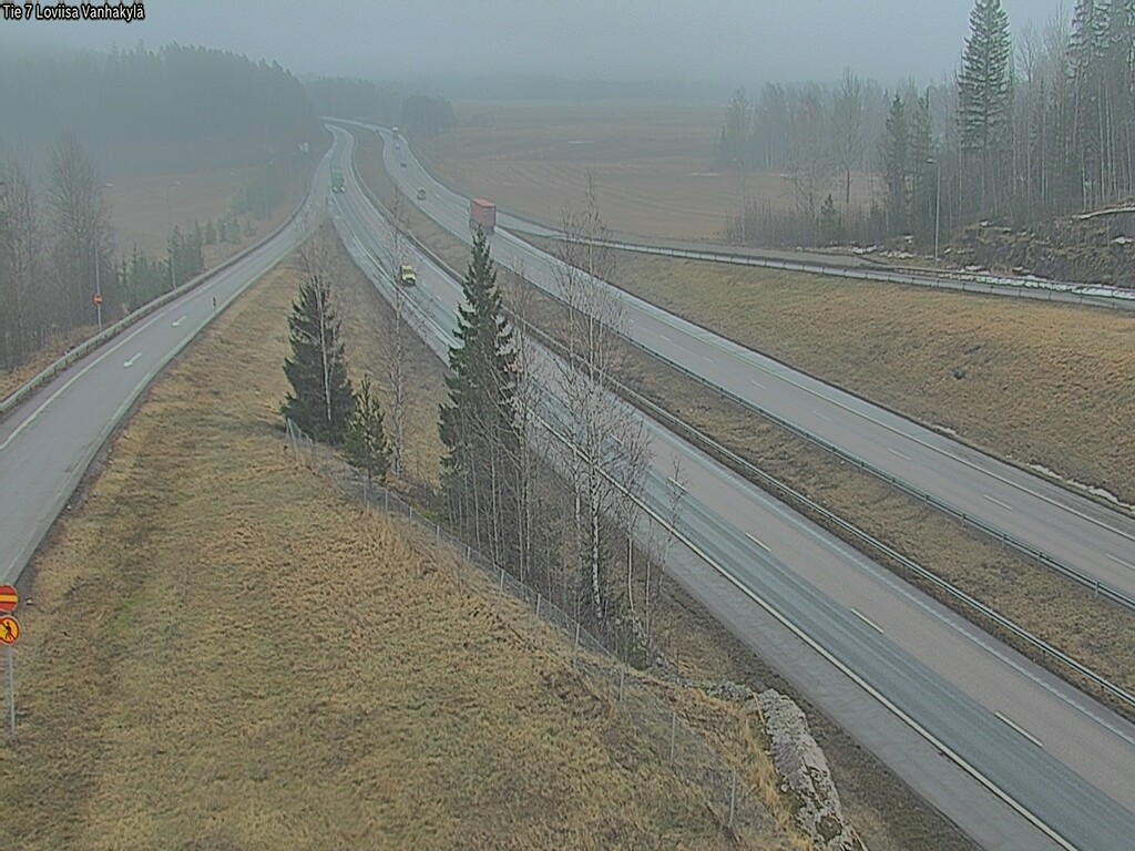 Weather Camera Image Road 7 Loviisa Vanhakylä, Loviisa, Uusimaa