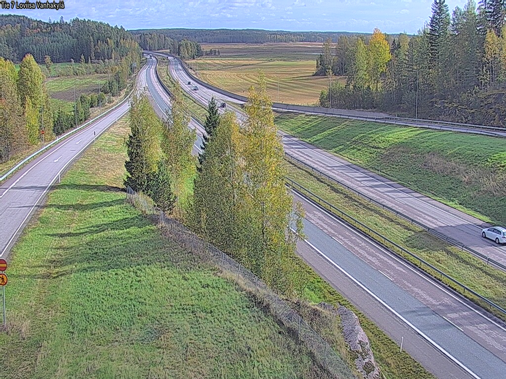Weather Camera Image Road 7 Loviisa Vanhakylä, Loviisa, Uusimaa